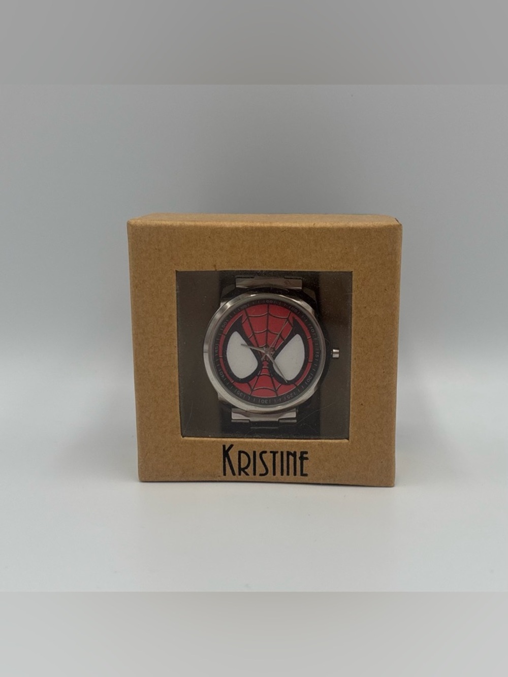 RARE EXCLUSIVE Marvel Spider-Man Watch Silver Disney Collectible Superheroes